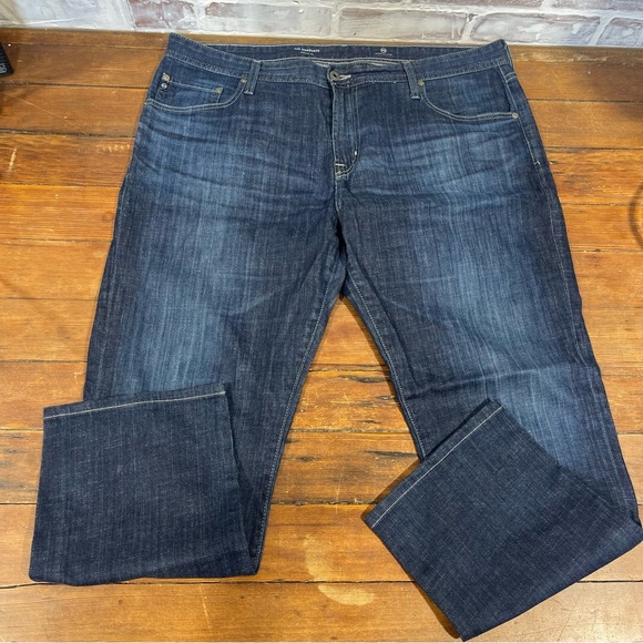 Ag Adriano Goldschmied Dark Blue Jeans men’s  size 38 - Picture 4 of 8